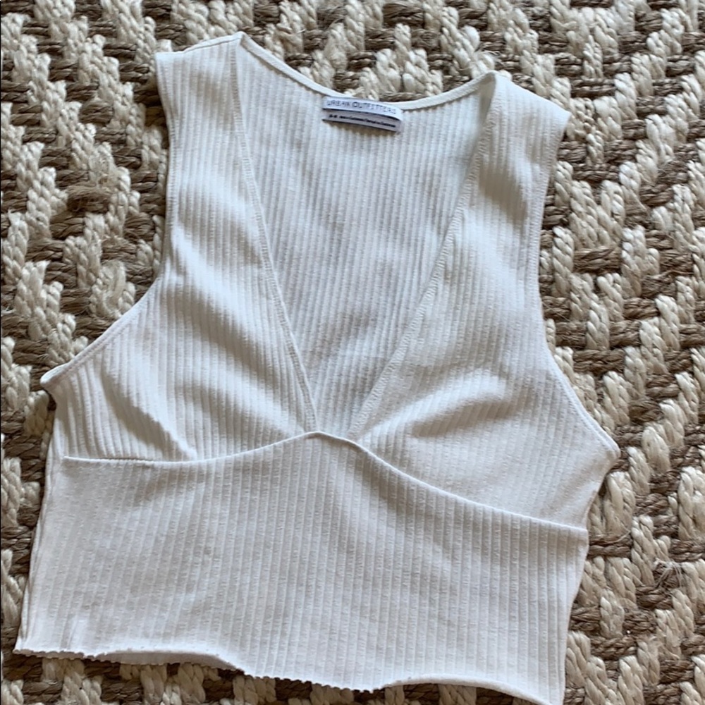 Cropped urban outfitters tank top